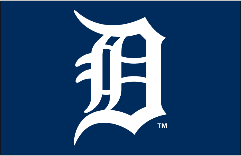 Detroit Tigers 2016-Pres Primary Dark Logo fabric transfer